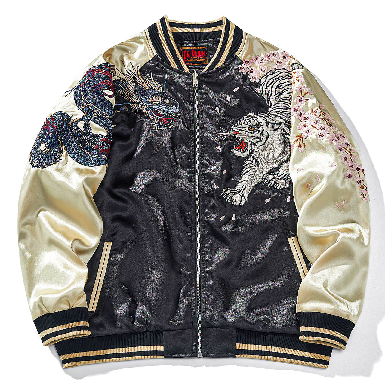 Japanese Sukajan Bomber Suzaku – Embroidered Jacket by Takumiya
