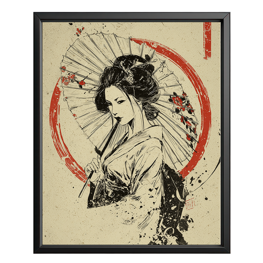 Geisha Wall Art