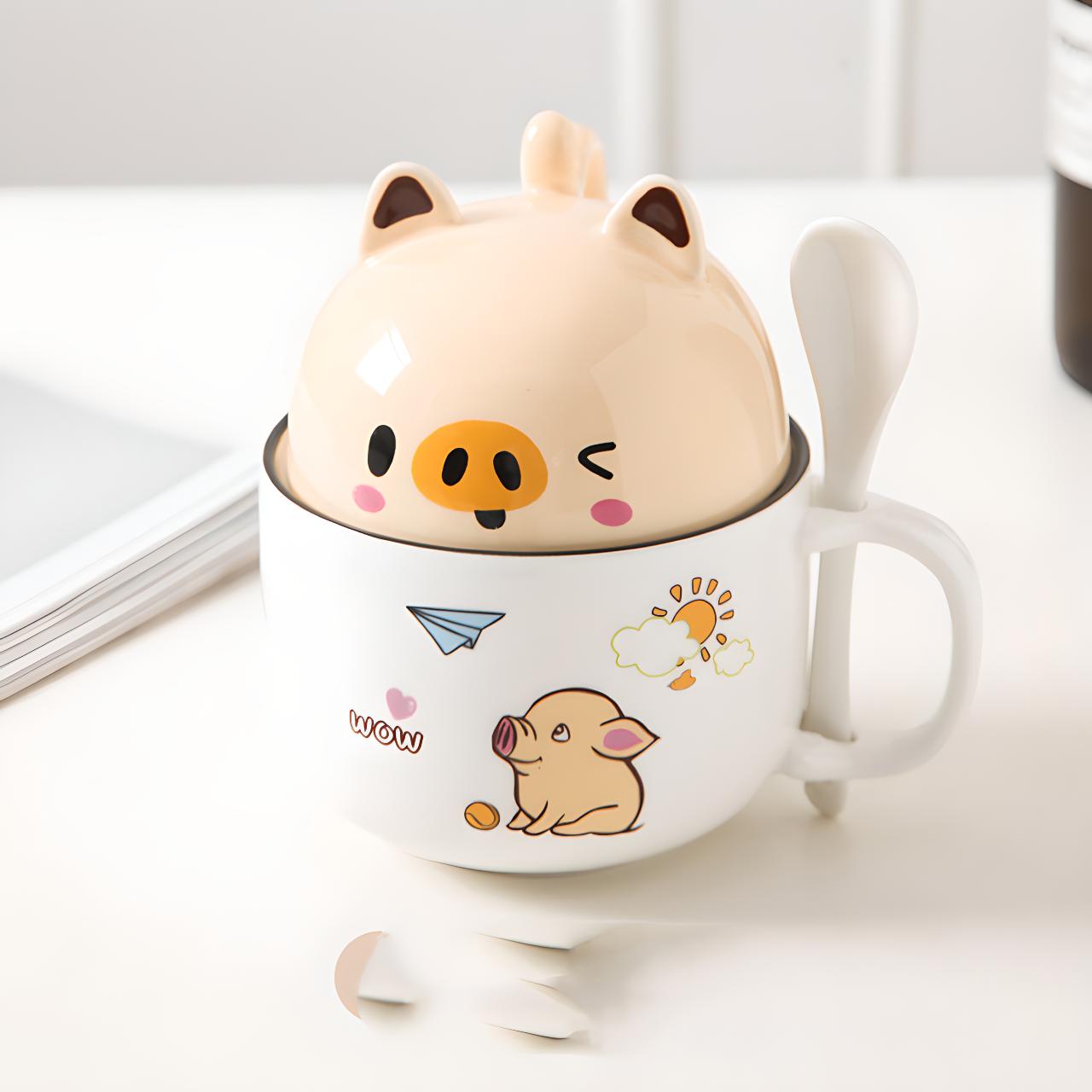 Kawaii Animal Head Bowls