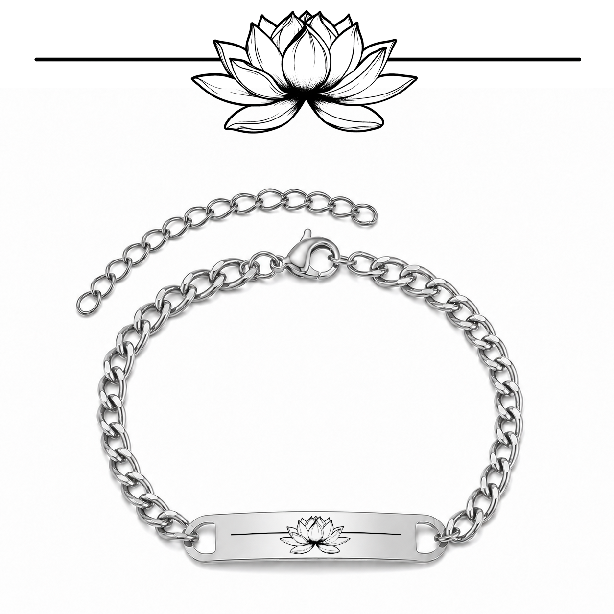 Lotus Bracelet