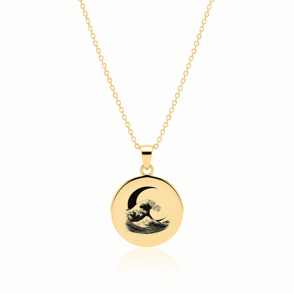 Tsuki no nami Necklace for Women