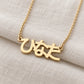 Personalized Japanese Necklace